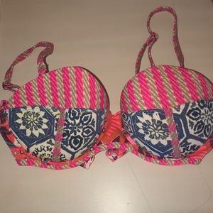 Maaji Swim Top. Straps can come off.